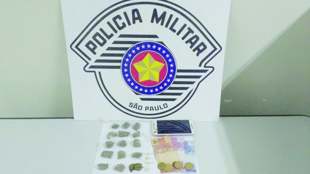 Menores são detidos com drogas e liberados em seguida