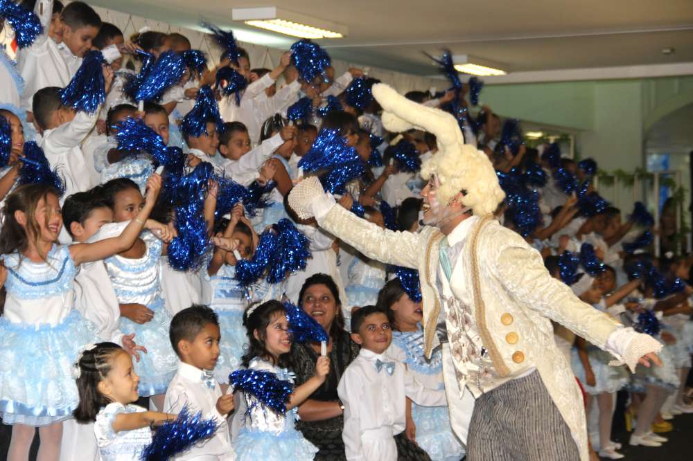 Alegria e emoção encheram os convidados na Formatura da Educação Infantil de 2018