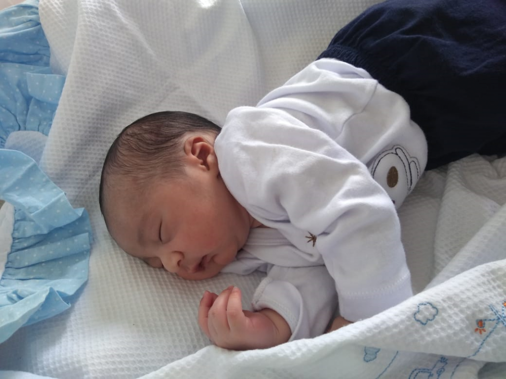 Primeiro bebê de 2019 nascido na cidade de Guararema é menino