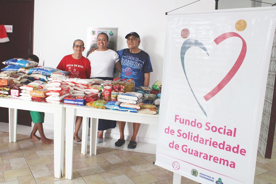 Fundo Social de Solidariedade de Guararema recebe doação de alimentos