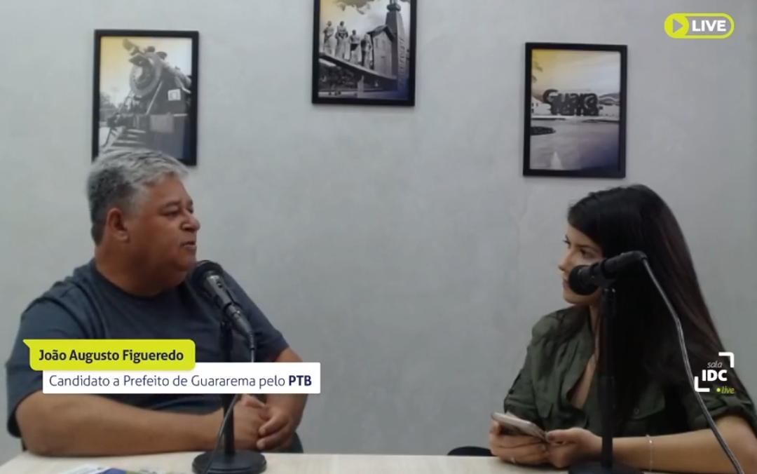 Figueredo fala sobre reta final das eleições em live na Sala IDC Telecom