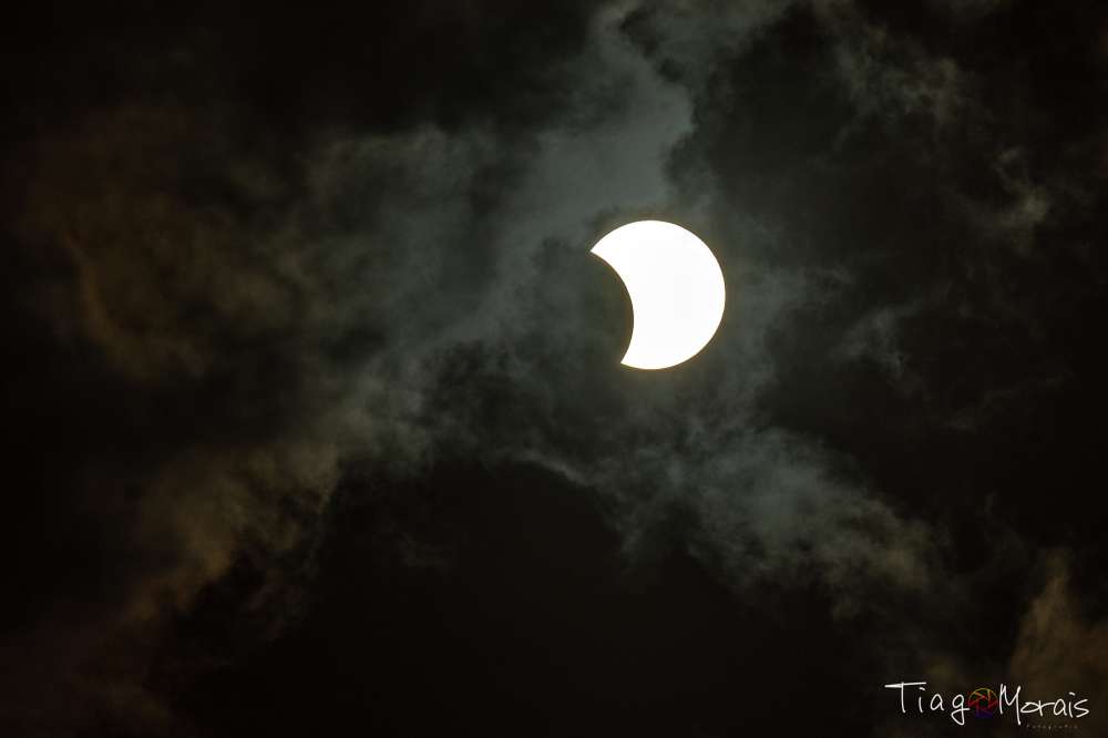 Tiago Morais registra a beleza do Eclipse Solar em Guararema