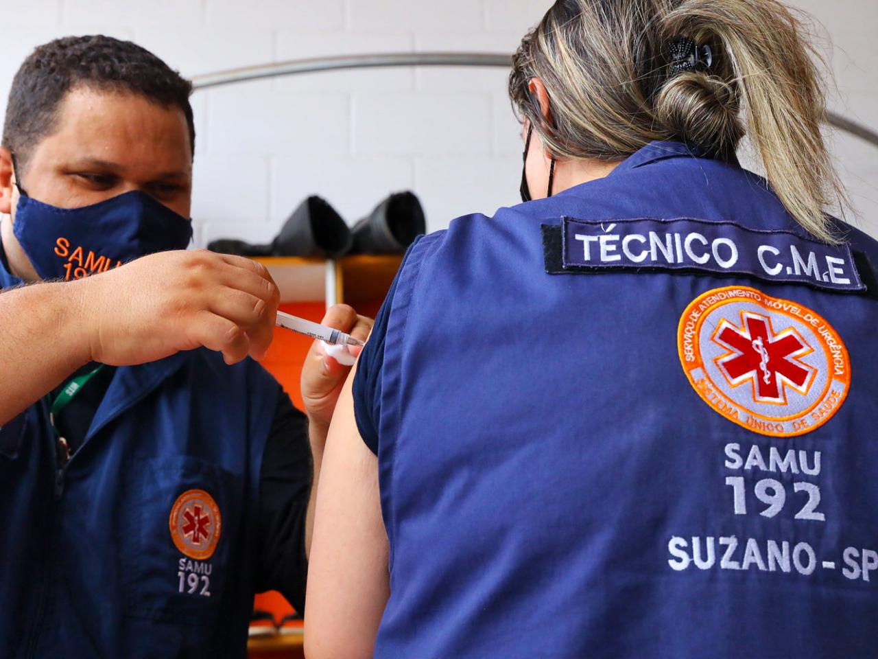 Alto Tietê sofre com déficit de vacinas de cerca de 25% para trabalhadores de saúde  