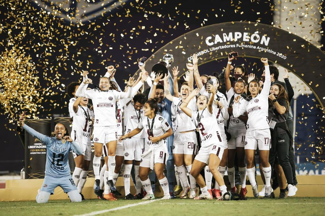 Aline Milene e a conquista da Libertadores
