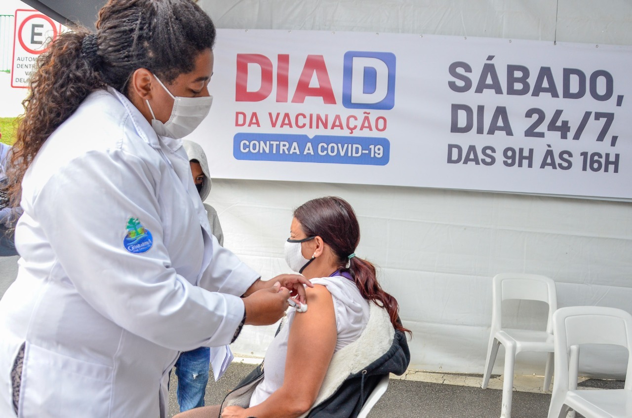 Guararema realiza 4ª edição do Dia D de Vacinação 