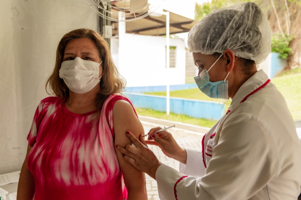 Vacinação avança em Guararema