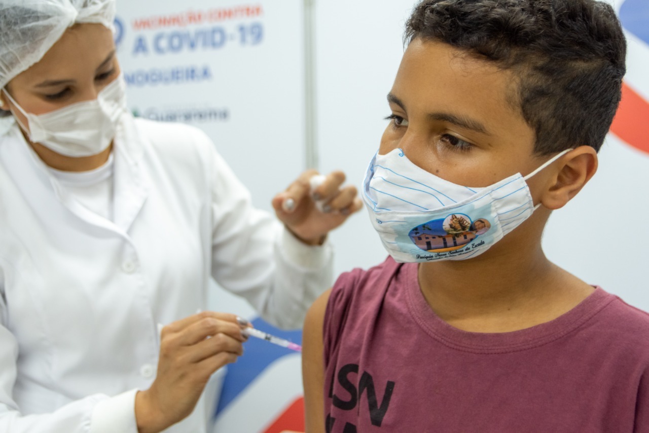 Guararema abre cadastro da vacinação contra Covid-19 para crianças de 10 e 11 anos 