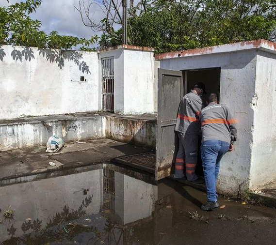 Nova bomba é instalada no Mogilar para combater enchentes 