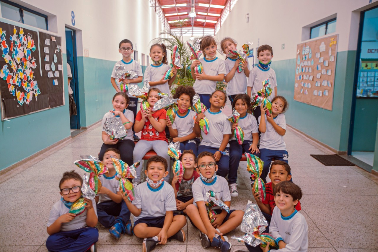 Prefeitura de Guarulhos inicia entrega de 119 mil ovos de chocolate para os alunos da rede municipal