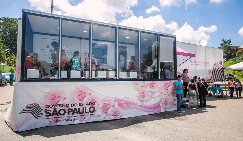 Mogi terá nova edição da Carreta da Mamografia entre os dias 10 e 20 de maio