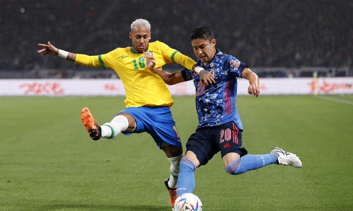 Brasil vence Japão em amistoso preparatório para a Copa do Catar