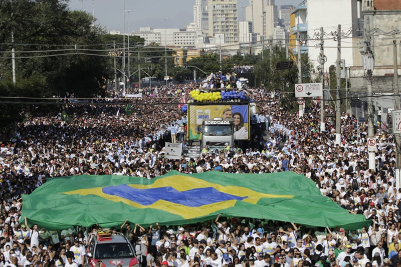 Marcha para Jesus acontece neste sábado (9), em São Paulo