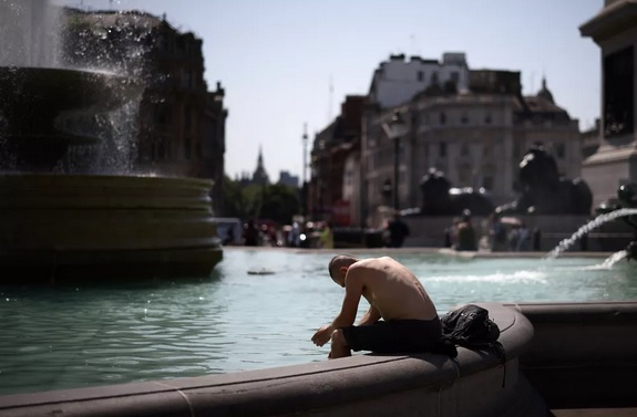 Reino Unido sofre com calor excessivo