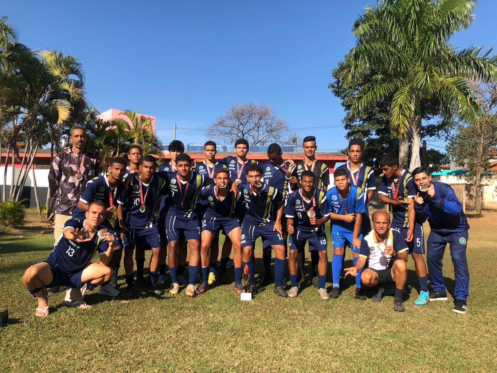 Futebol de Guararema conquista 3º lugar inédito nos Jogos Abertos da Juventude