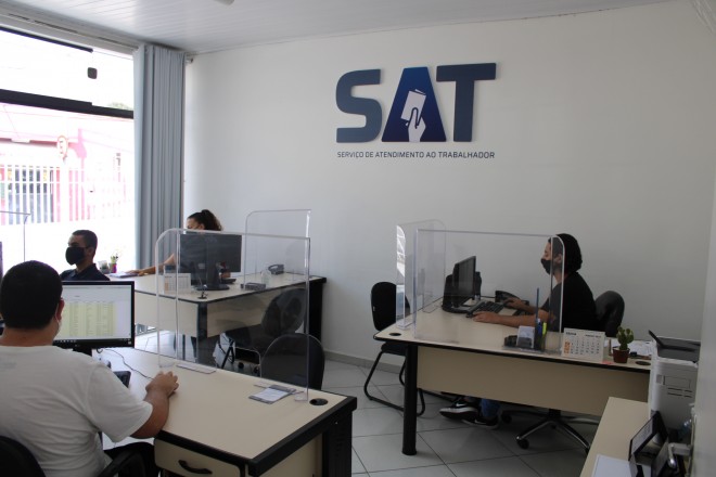 SAT está mediando 106 vagas de emprego esta semana em Guararema
