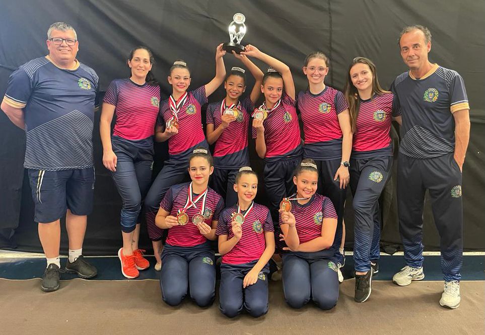 Meninas da Ginástica Rítmica conquistam vice nos Regionais