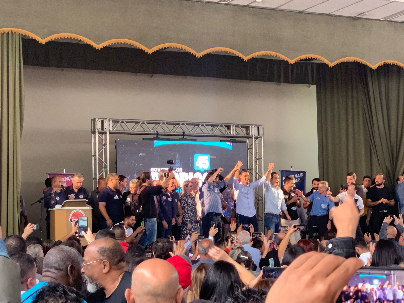 Lançamento de campanha de Marcio Alvino e André do Prado conta com presença do Governador Rodrigo Garcia, em Suzano