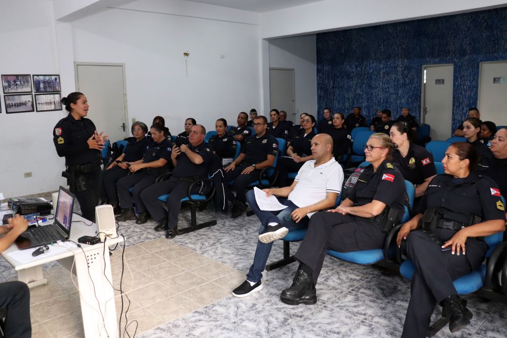 GCM de Suzano tem curso Patrulha Maria da Penha 