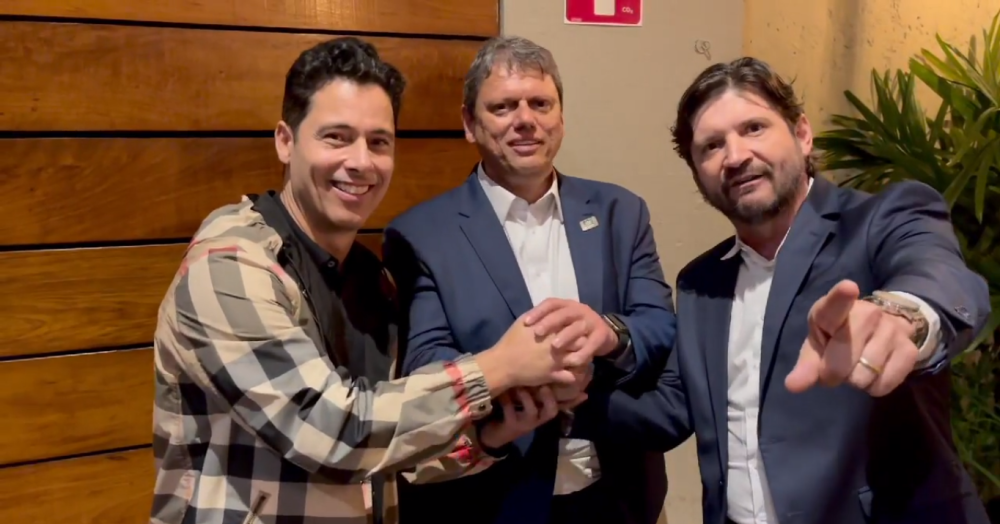 Marcio Alvino e André do Prado declaram apoio a Bolsonaro e Tarcísio