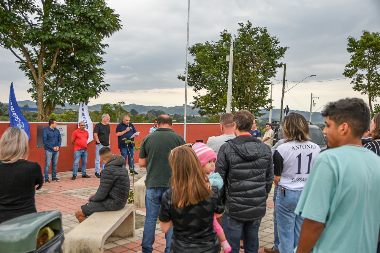 Guararema inaugura área de esportes e lazer no bairro Lambari