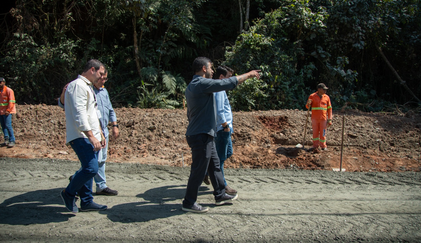 Recuperação da estrada do Taboão é entregue 