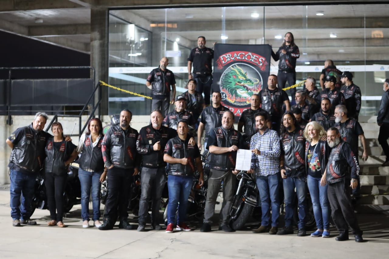 Dragões Moto Clube recebe declaração de utilidade pública