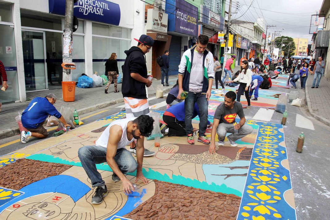 Encontro de Tapetes em Itaquaquecetuba; inscrições abertas