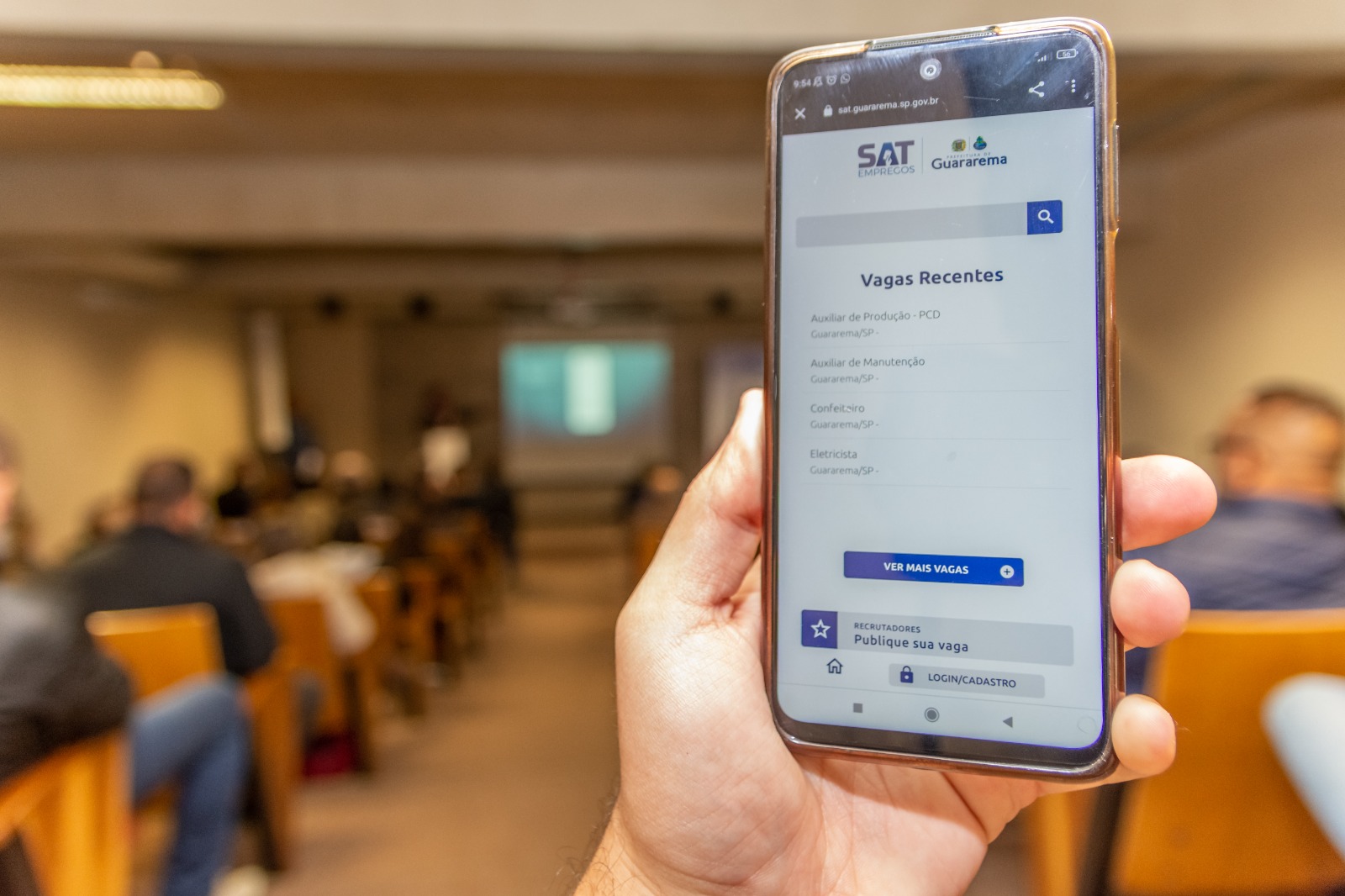 SAT de Guararema oferece 52 vagas de emprego