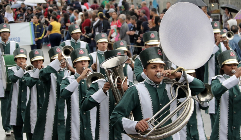 Mogi das Cruzes comemora 463 anos com desfile Cívico-Militar em 7 de setembro
