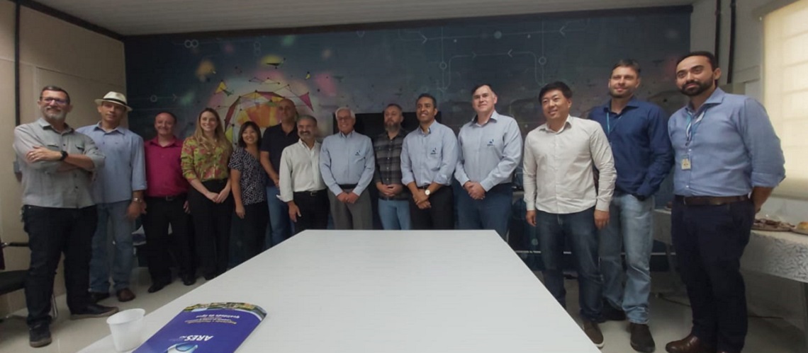Diretoria do Semae realiza primeira reunião presencial de trabalho com Ares- PCJ em Mogi das Cruzes 