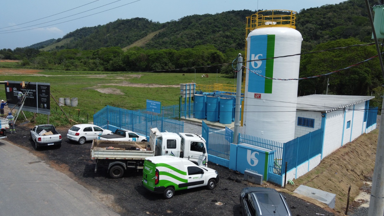 Estação de tratamento de Água no Paratei será inaugurada neste sábado (7)   