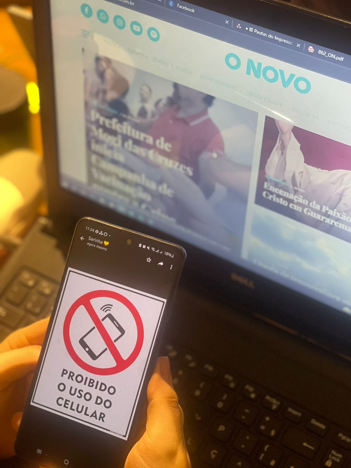 Proibição de celulares nas escolas de Mogi é aprovada