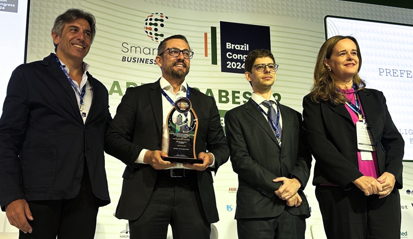 Prefeitura de Mogi das Cruzes recebe prêmio de inovação urbana pelo projeto "Mogi Inteligente"