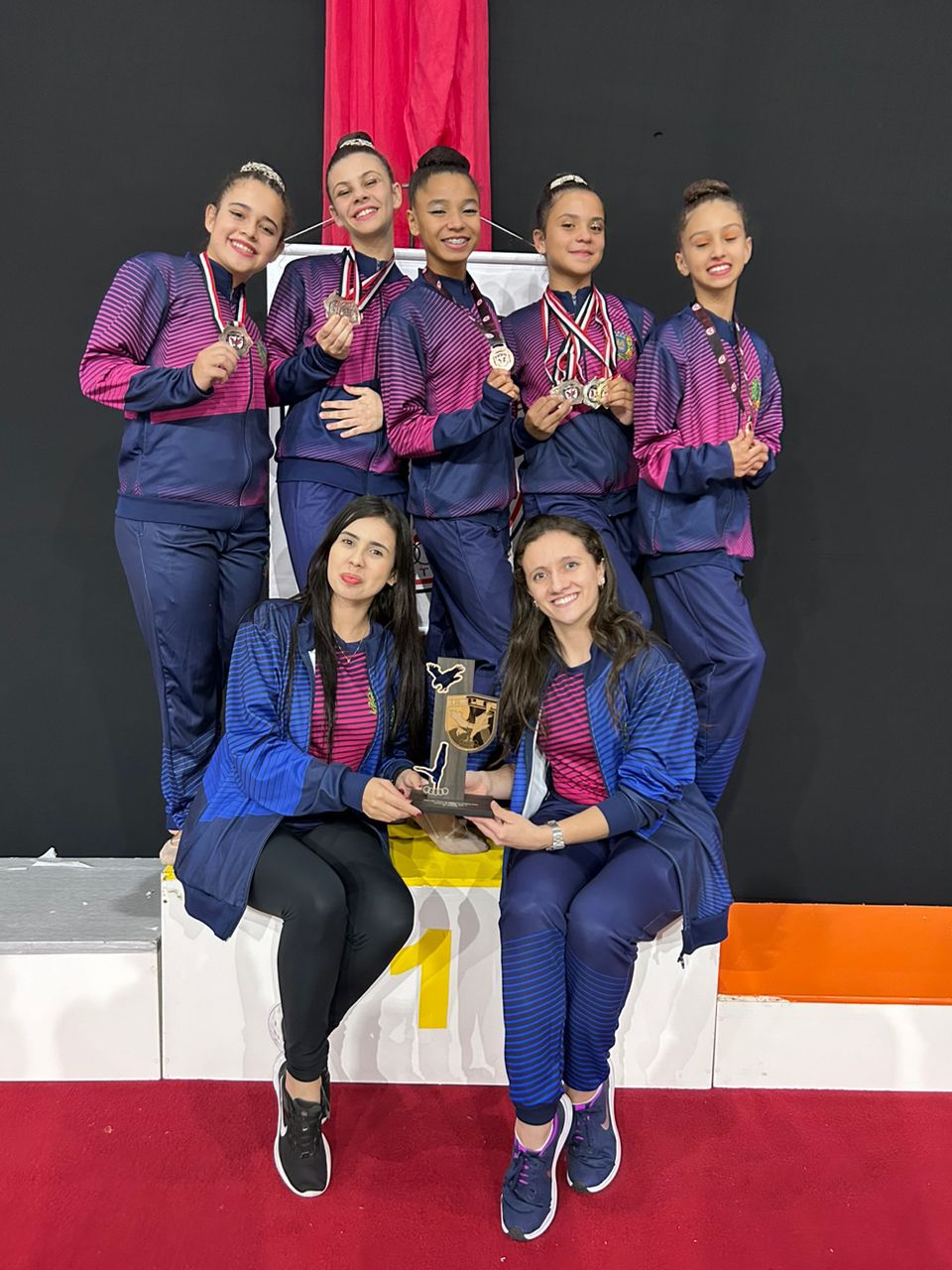 Equipe de Guararema conquista três medalhas na Copa São Paulo de Ginástica Rítmica