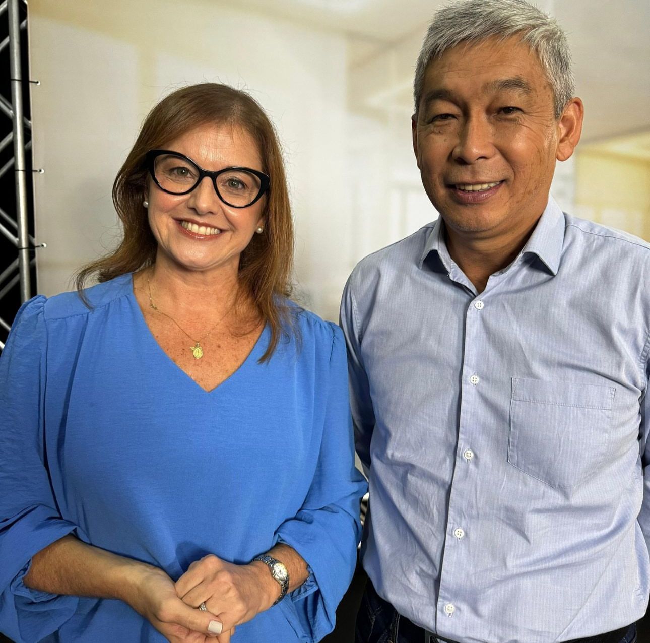 Justiça Eleitoral ordena busca e apreensão de materiais de campanha eleitoral do vereador Vitor Shozo e da pré-candidata a prefeita, Mara Bertaiolli, em Mogi das Cruzes
