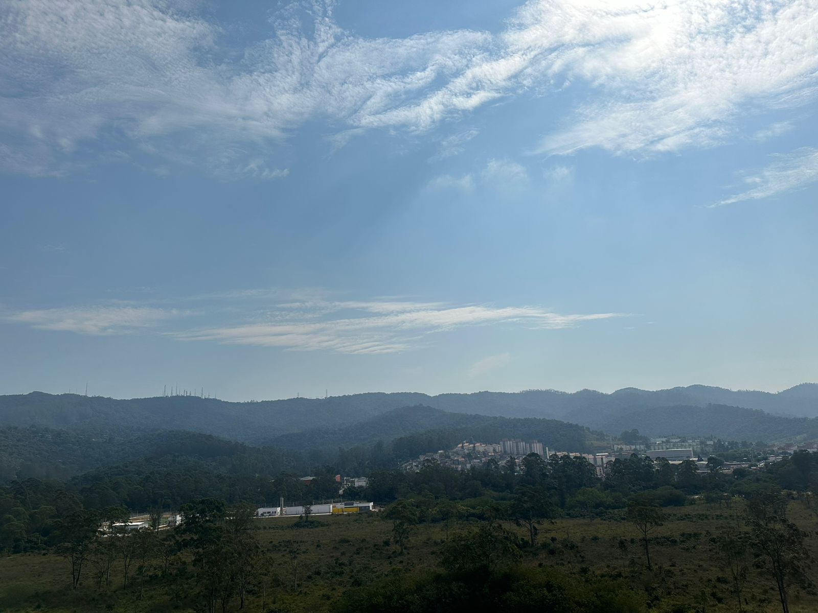 Frente fria chega ao Alto Tietê trazendo queda nas temperaturas