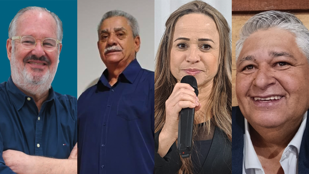 Eleições 2024 em Guararema: Com saída de Natália, Toninho e Horácio, Luiz Pereira entra na disputa com Zé Luiz, Figueredo e Jessiane