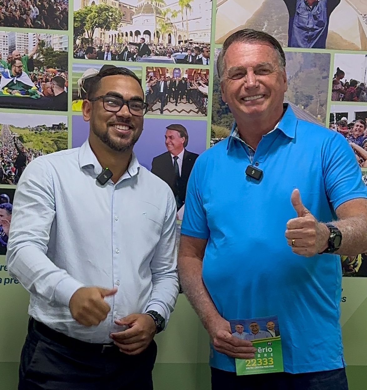 Silvério Nobre recebe apoio de Jair e Michelle Bolsonaro para candidatura a vereador em Mogi das Cruzes