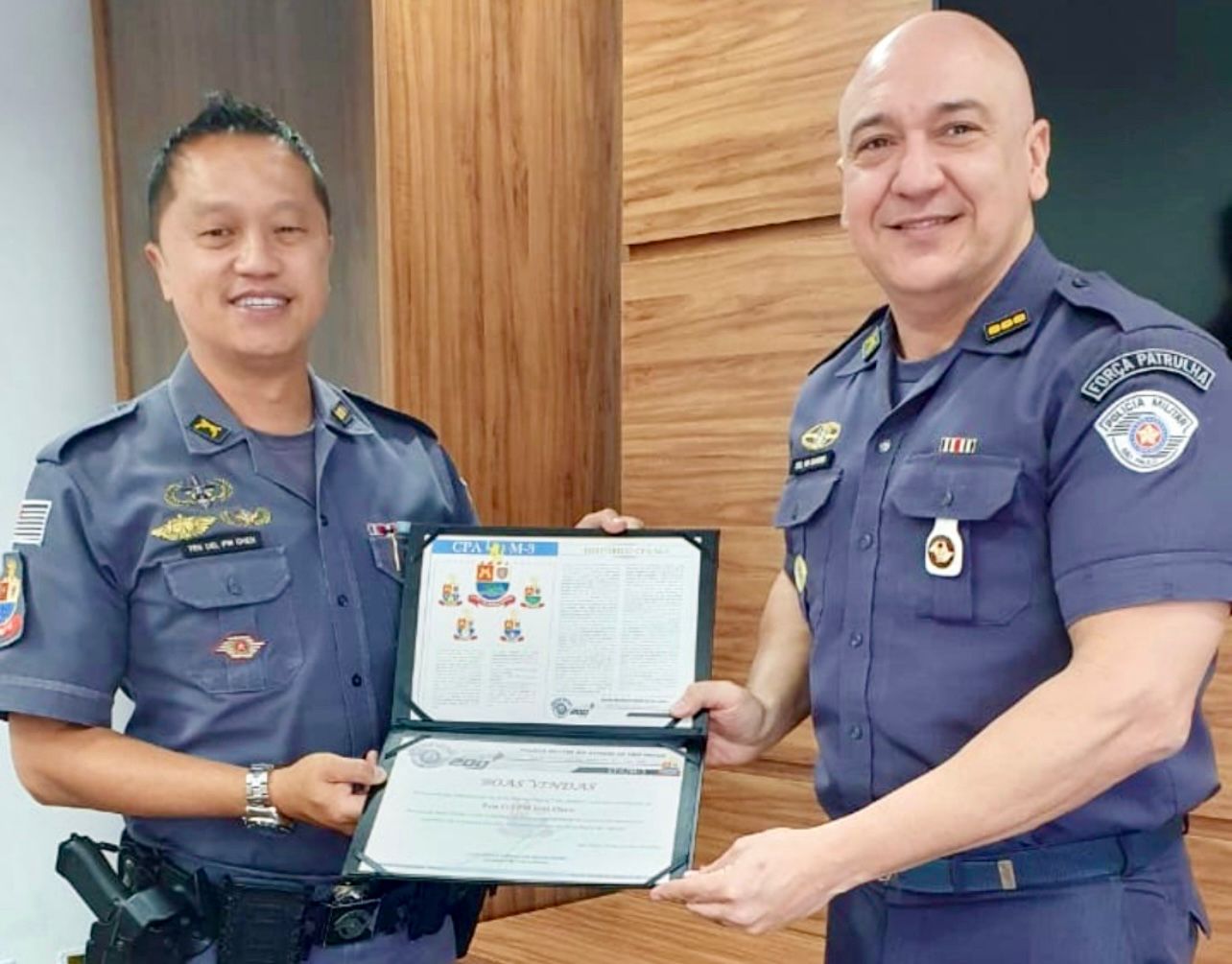 Tenente-Coronel Chen retorna ao comando da PM em nova cidade após candidatura a vice-prefeito em Mogi