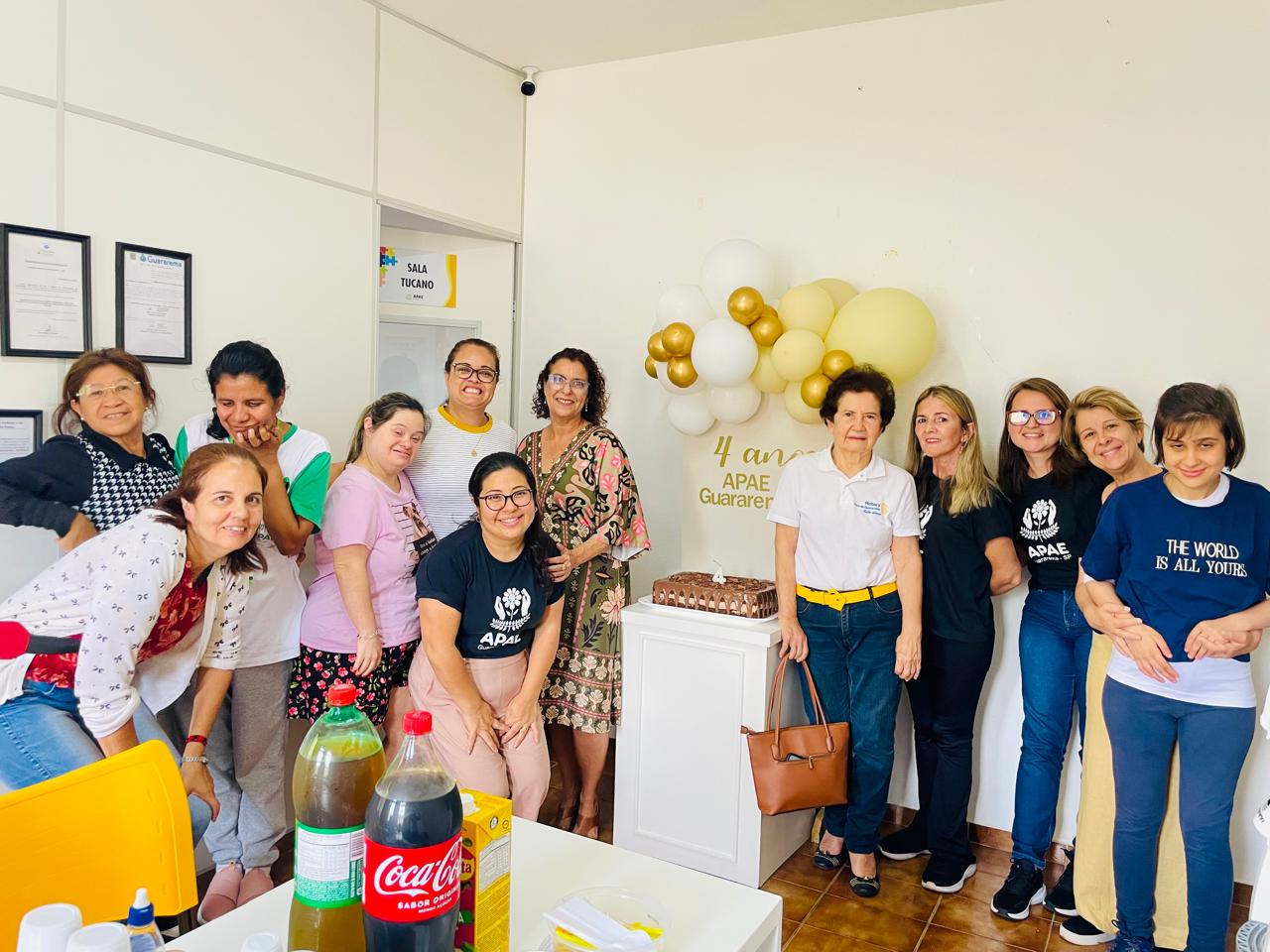 APAE Guararema celebra 4 anos de inclusão e apoio à comunidade