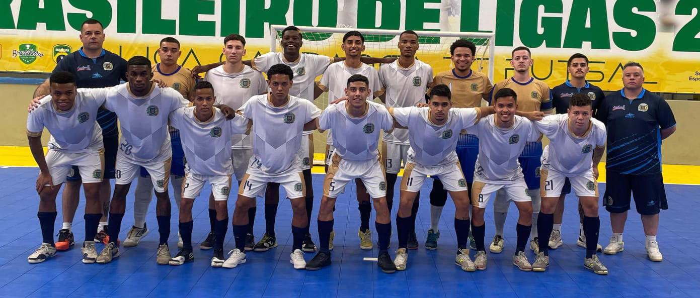 Em temporada espetacular, o invicto Guararema Futsal Sub 20 vai em busca do Campeonato Brasileiro de Ligas