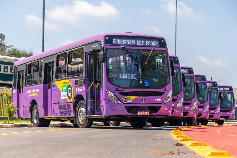 Novas linhas e horários do transporte público de Guararema já estão em vigor