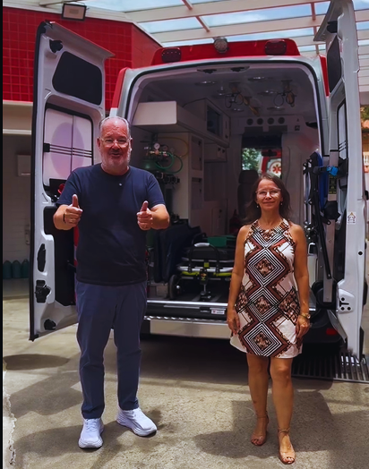 Nova ambulância para o SAMU de Guararema