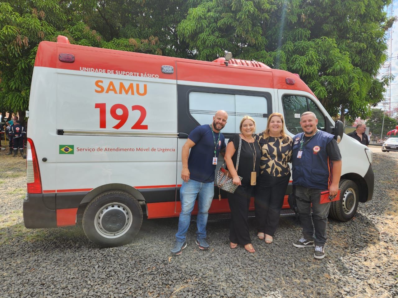Mogi das Cruzes recebe nova ambulância para o Samu