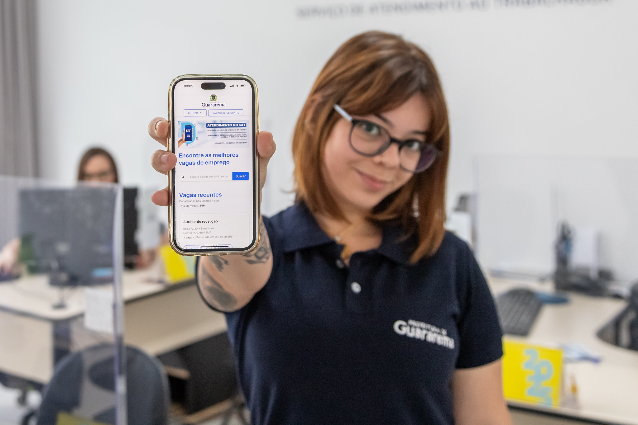 SAT de Guararema disponibiliza mais de 110 vagas de emprego