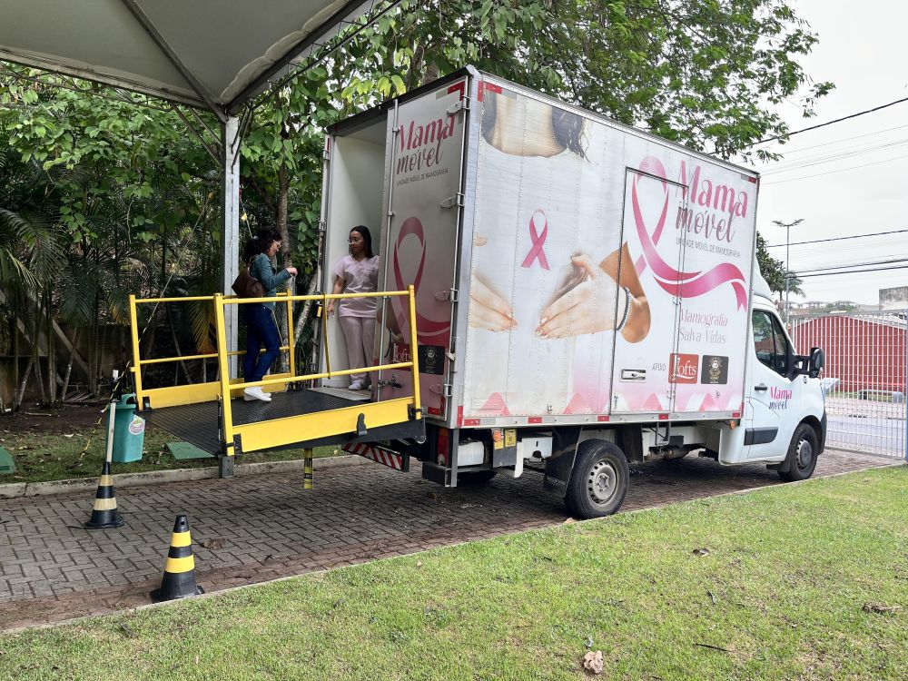 Unidade Móvel de Mamografia em Guararema