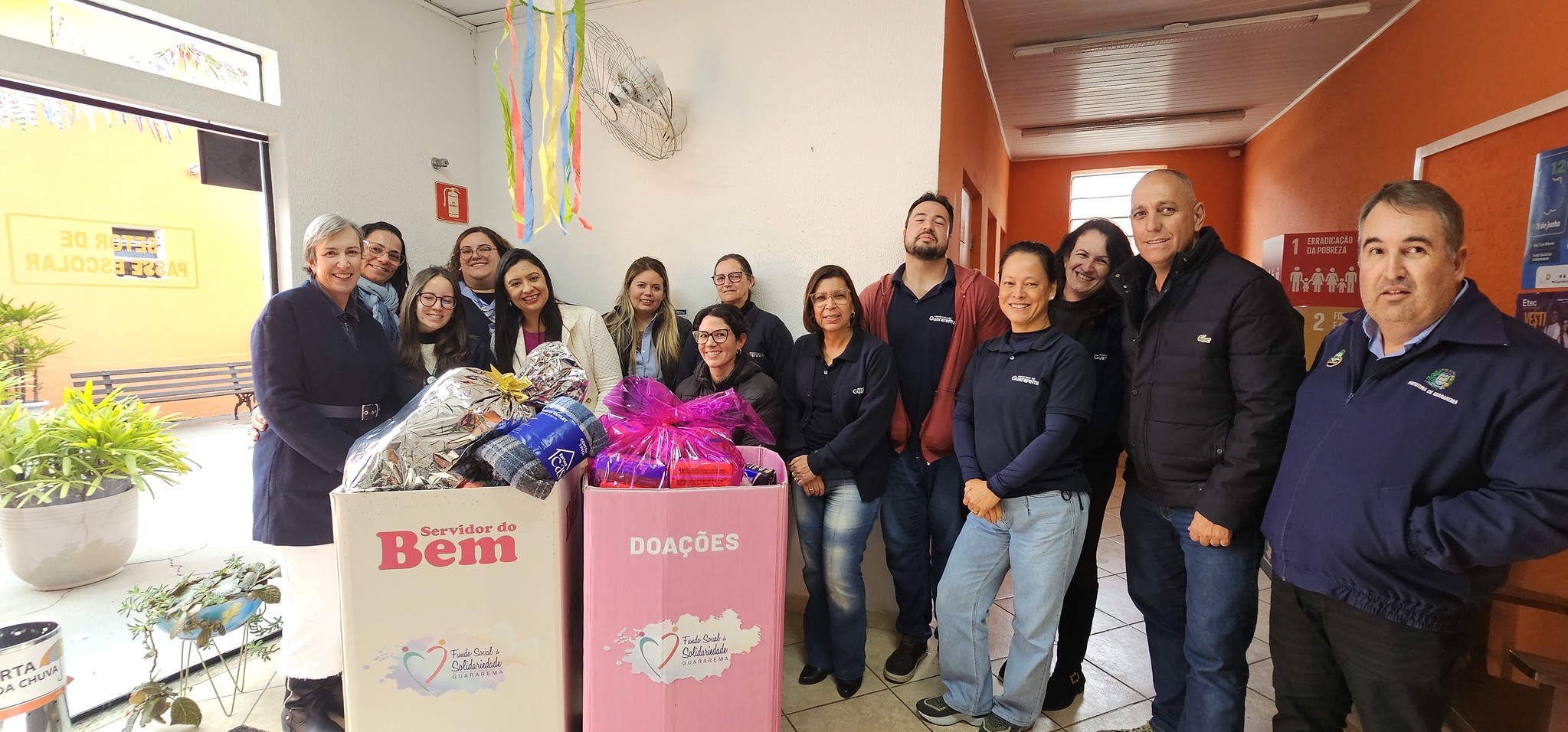 Campanha “Servidor do Bem” mobiliza Prefeitura de Guararema em ação solidária