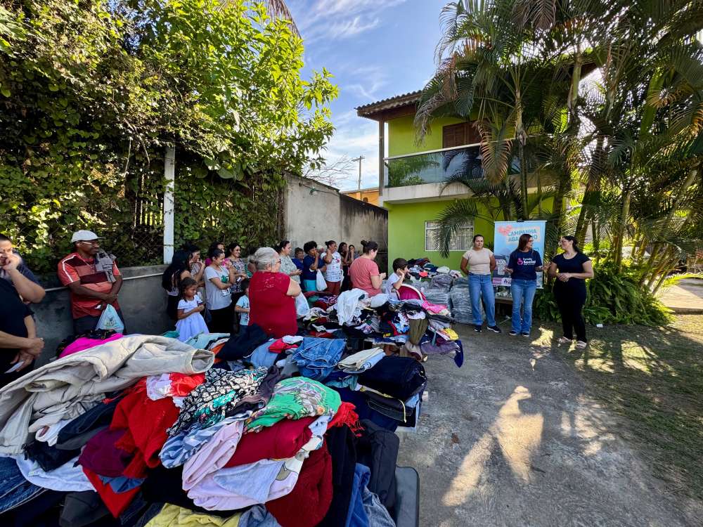 Fundo Social distribuiu agasalhos e cobertores em Mogi