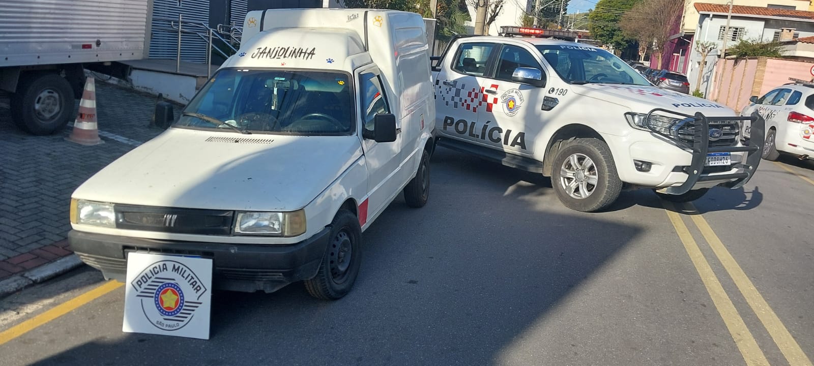 Flagrante em Guararema: Polícia Militar recupera Fiorino furtada em Jacareí