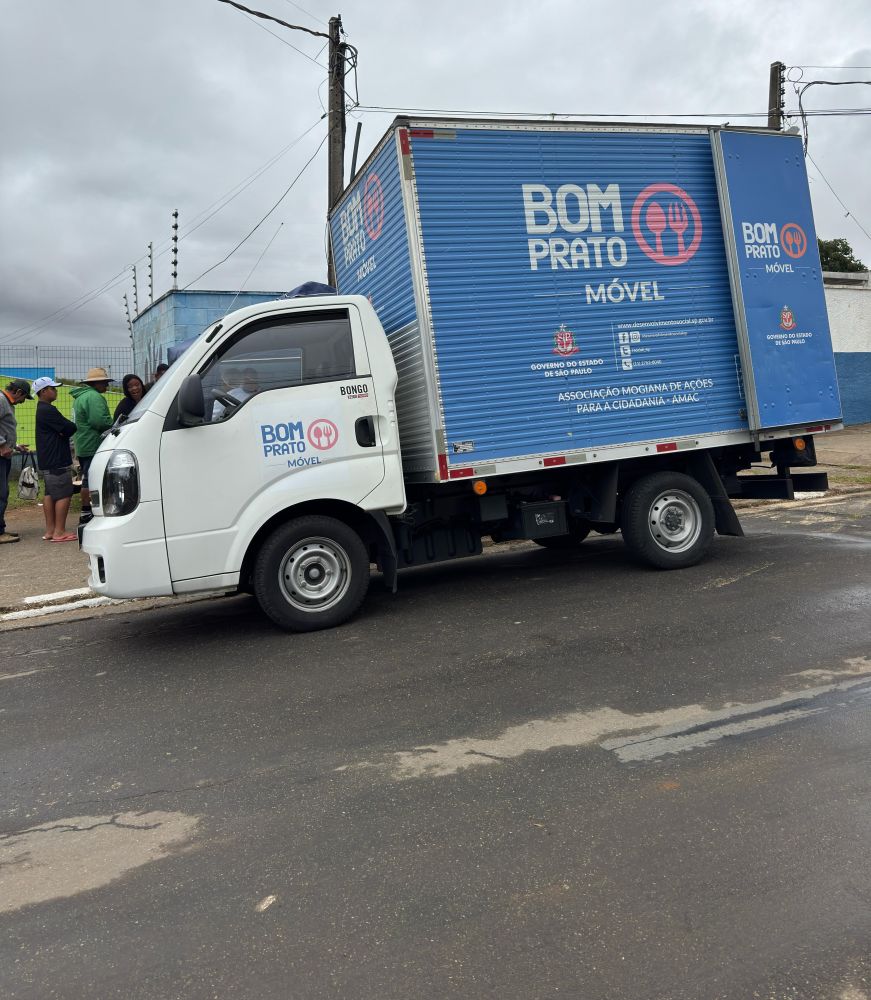 Unidade móvel do Bom Prato retorna ao Jardim Santos Dumont II, em Mogi das Cruzes